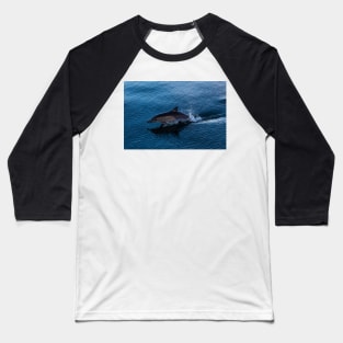 Common Dolphin Playing off Surfers Paradise Baseball T-Shirt